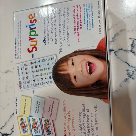 UKloo Early Reader Treasure Hunt Game - learn to read ages 4+ - Picture 2 of 4